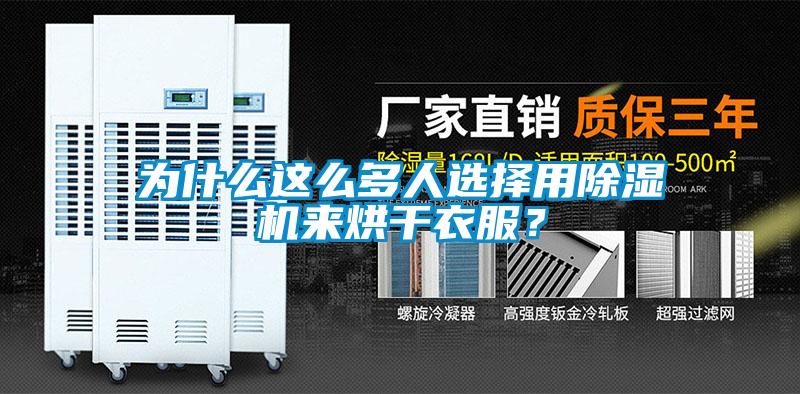 为什么这么多人选择用好色先生污污版来烘干衣服？