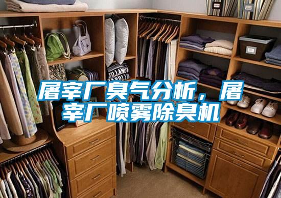 屠宰厂臭气分析，屠宰厂喷雾除臭机