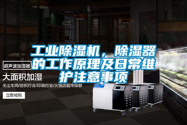 工业好色先生污污版，除湿器的工作原理及日常维护注意事项