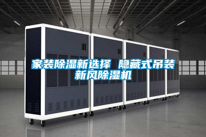 家装除湿新选择 隐藏式吊装新风好色先生污污版