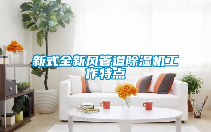 新式全新风管道好色先生污污版工作特点