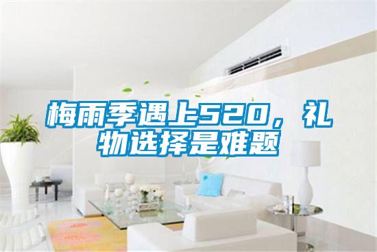 梅雨季遇上520，礼物选择是难题