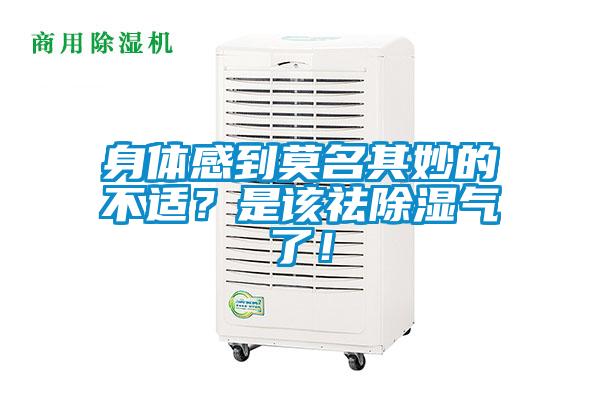 身体感到莫名其妙的不适？是该祛除湿气了！