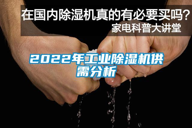 2022年工业好色先生污污版供需分析