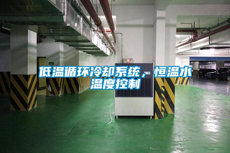 低温循环冷却系统，恒温水温度控制
