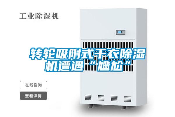 转轮吸附式干衣好色先生污污版遭遇“尴尬”