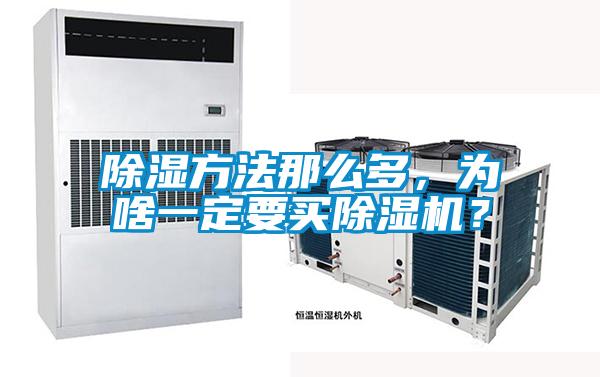 除湿方法那么多，为啥一定要买好色先生污污版？