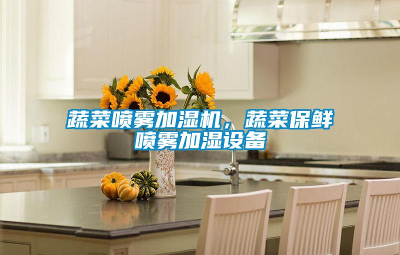 蔬菜喷雾加湿机，蔬菜保鲜喷雾加湿设备