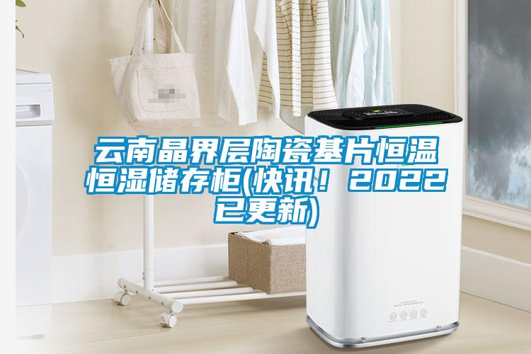 云南晶界层陶瓷基片恒温恒湿储存柜(快讯！2022已更新)