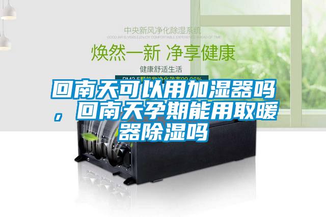 回南天可以用加湿器吗，回南天孕期能用取暖器除湿吗