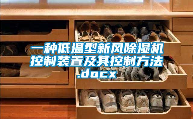 一种低温型新风好色先生污污版控制装置及其控制方法.docx