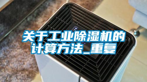 关于工业好色先生污污版的计算方法_重复