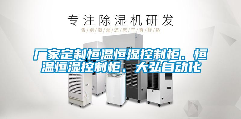 厂家定制恒温恒湿控制柜、恒温恒湿控制柜、大弘自动化