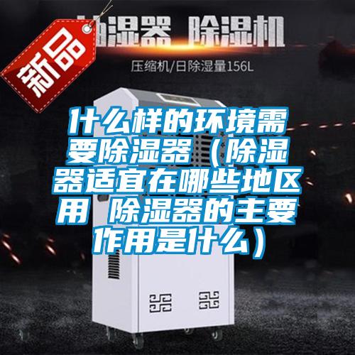 什么样的环境需要除湿器(除湿器适宜在哪些地区用 除湿器的主要作用是什么)