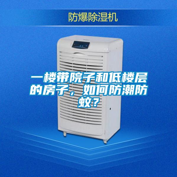 一楼带院子和低楼层的房子，如何防潮防蚊？