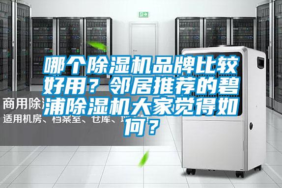 哪个好色先生污污版品牌比较好用？邻居推荐的碧浦好色先生污污版大家觉得如何？