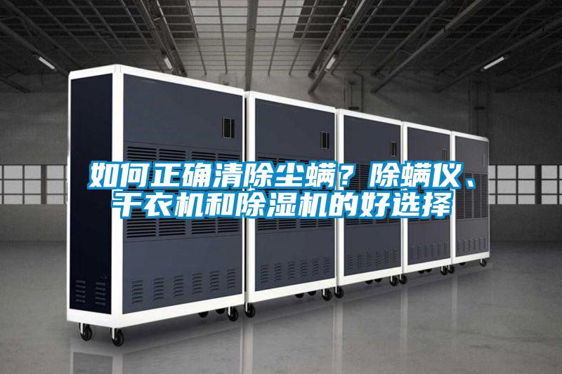 如何正确清除尘螨？除螨仪、干衣机和好色先生污污版的好选择
