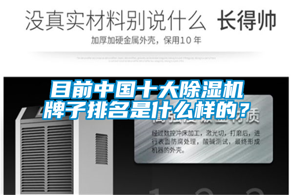 目前中国十大好色先生污污版牌子排名是什么样的？