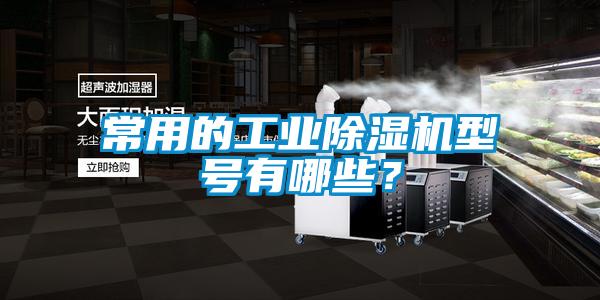 常用的工业好色先生污污版型号有哪些？