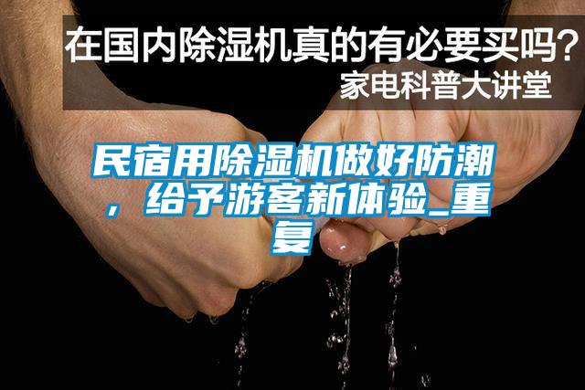 民宿用好色先生污污版做好防潮，给予游客新体验_重复