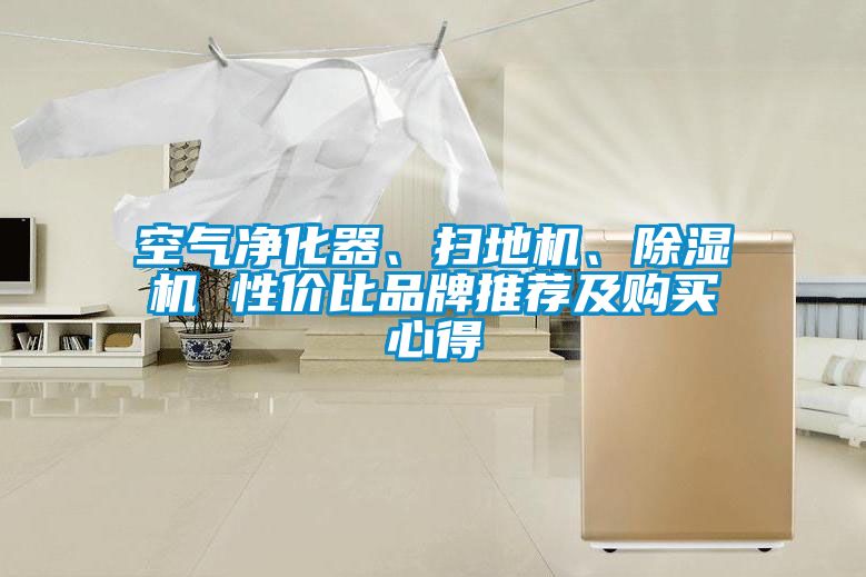 空气净化器、扫地机、好色先生污污版 性价比品牌推荐及购买心得