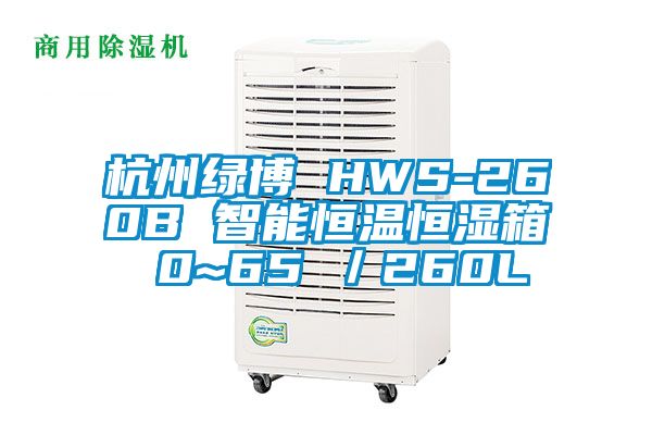 杭州绿博 HWS-260B 智能恒温恒湿箱 0~65℃/260L