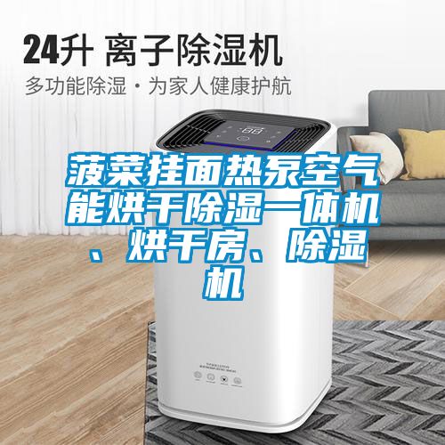菠菜挂面热泵空气能烘干除湿一体机、烘干房、好色先生污污版