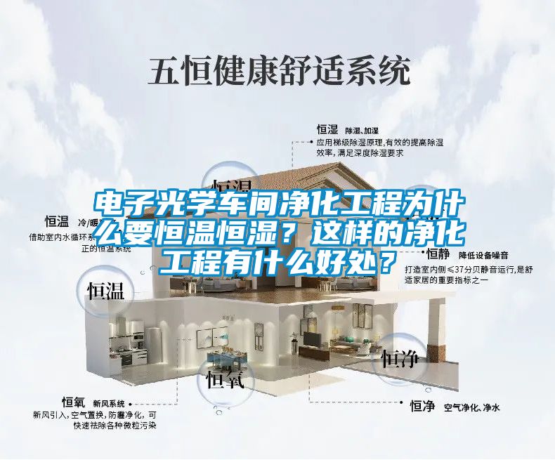 电子光学车间净化工程为什么要恒温恒湿？这样的净化工程有什么好处？