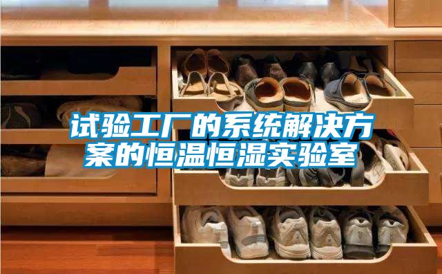 试验工厂的系统好色先生TV成人的恒温恒湿实验室