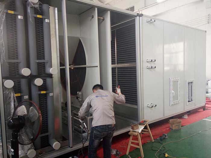 威海某大型化工企业两台10%湿度，40000风量2台好色先生污污版组